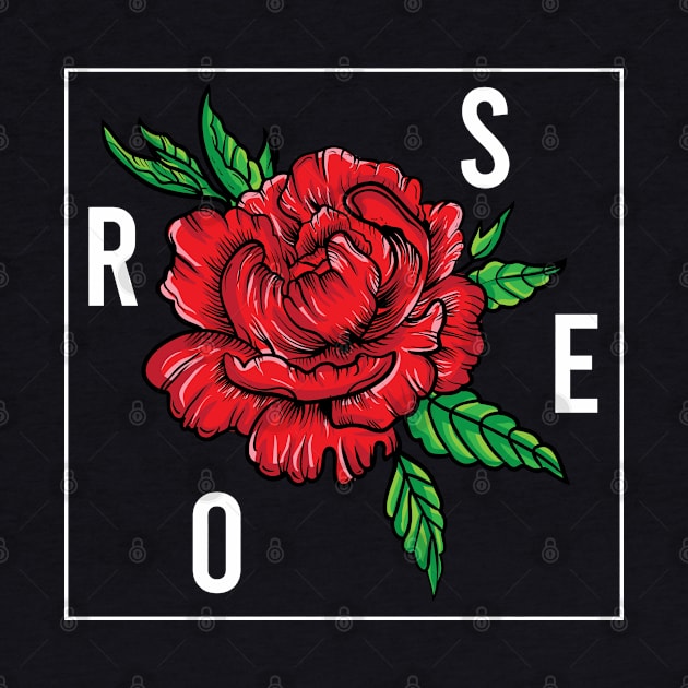 RED ROSE by FIFTY CLOTH